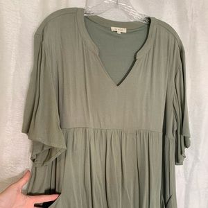 La Miel Green dress
